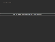Tablet Screenshot of creso.com